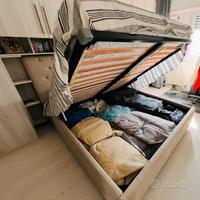 Letto contenitore matrimoniale Isabelle