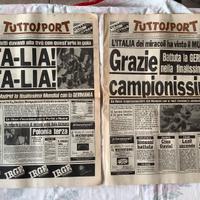 Tuttosport - luglio 1982 - Italia vince Mondiali