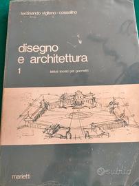 Libro " Disegno e architettura " del 1974 Marietti