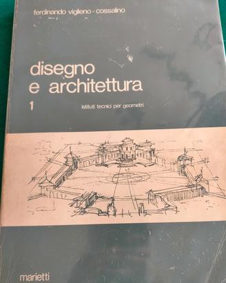 Libro " Disegno e architettura " del 1974 Marietti