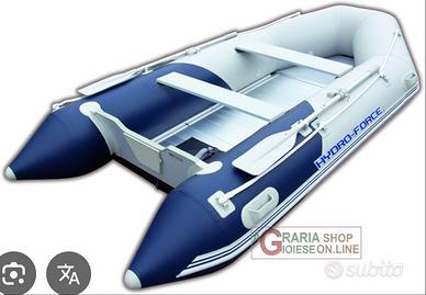 Gommone tender con motore