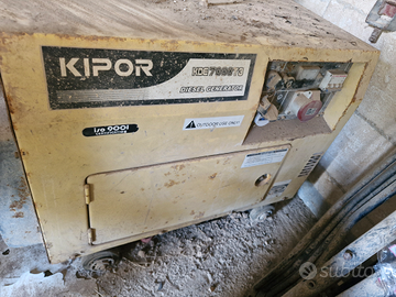 Gruppo elettrogeno disel 6 kw