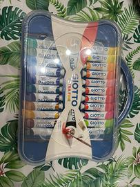 Tempera a 24 colori in tubetti