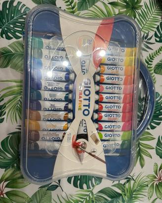 Tempera a 24 colori in tubetti