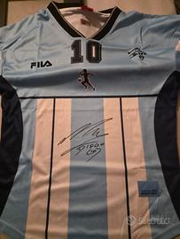 Maradona Maglia Argentina Autografata  Con Coa