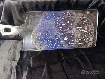 tagliere in resina epossidica 