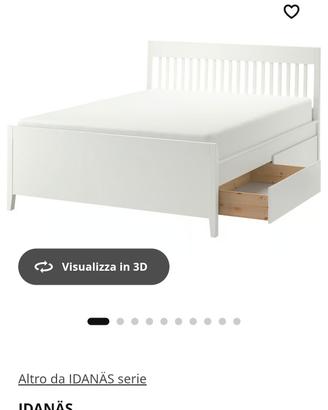 letto idanas smontato