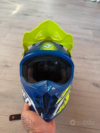 Casco moto croos