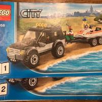 Lego City 60058 - SUV con moto d’acqua