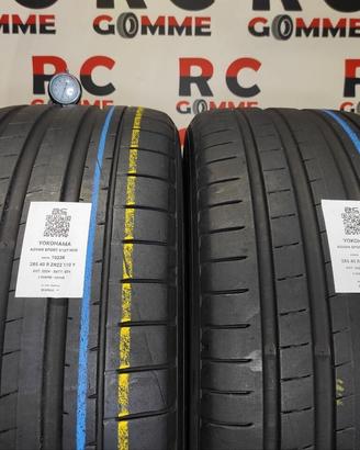 2 GOMME 285/40 ZR22 110Y YOKOHAMA ADVAN SPORT V107