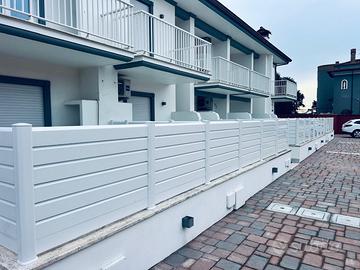 Frangivista Bianco in PVC su misura vedo Non Vedo