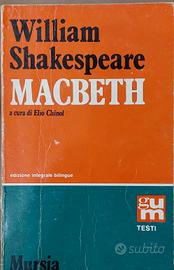 William Shakespeare Macbeth - libro bilingue