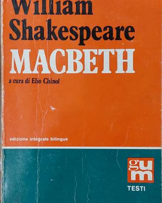William Shakespeare Macbeth - libro bilingue