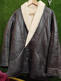 montone Shearling in pelle taglia XL 