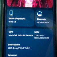 Smartphone Motorola nuovo con garanzia 
