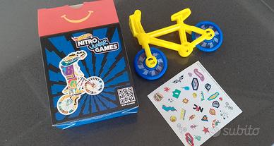 Hot Wheels Nitro Junior Bici gialla McDonald's2023