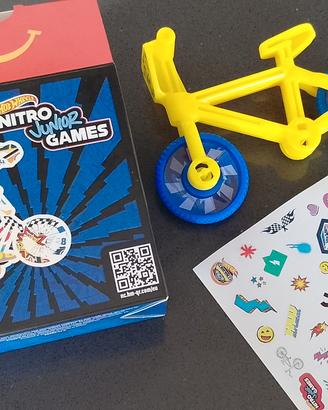 Hot Wheels Nitro Junior Bici gialla McDonald's2023