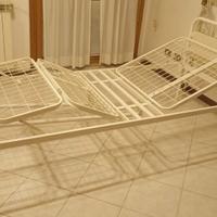 Kit letto ortopedico a manovella con sponde antica