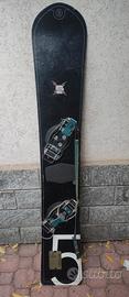Snowboard Burton race 5 Grade A con attacchi