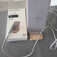 IKEA NORDMÄRKE – Caricatore wireless Qi con stand 