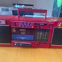 Radio stereo cassette Sony vintage