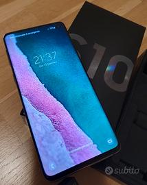 Samsung s10 8ram 128gb completo di tutto