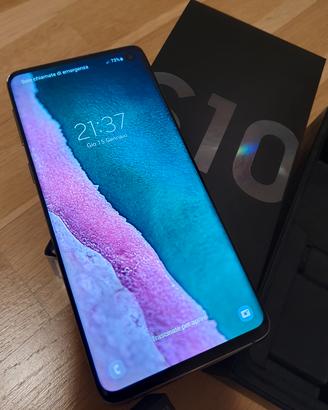 Samsung s10 8ram 128gb completo di tutto