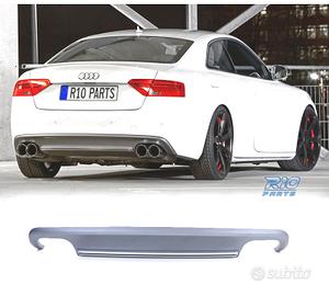 DIFFUSORE PER AUDI A5 COUPE CABRIO 11-17 LOOK S5