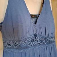 Lingerie Triumph, azzurro,  46 B, NUOVA