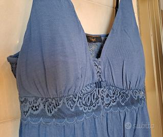 Lingerie Triumph, azzurro,  46 B, NUOVA