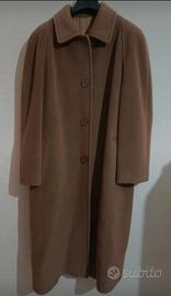 Cappotto cammello Vintage Pura Lana Vergine 