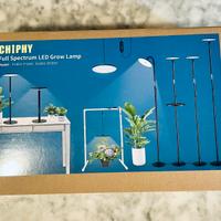 Lampada piante LED 40W regolabile 175 cm