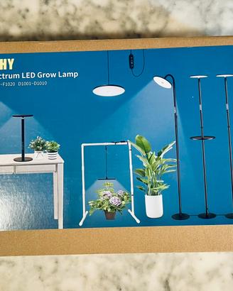 Lampada piante LED 40W regolabile 175 cm