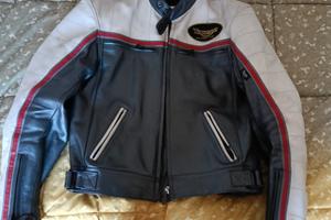 giacca motociclista uomo Triumph taglia 50