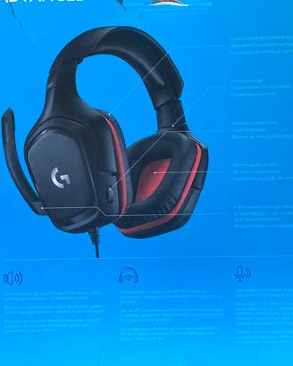 Cuffie gaming logitech G332