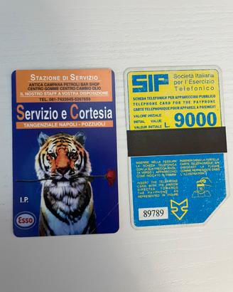 Schede Telefoniche rare - SIP- Urmet-Omaggio-