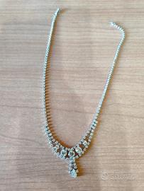 Collana girocollo di swarovski (bigiotteria)