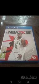 2 giochi x Ps4 NBA 2K18 E NBA 2K19