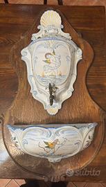 Lavabo da parete Deruta Grazia