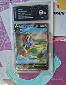 AiGrading 9.5 Hisuian Sneasler av 075/067 Alt Art