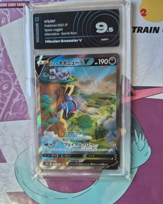 AiGrading 9.5 Hisuian Sneasler av 075/067 Alt Art