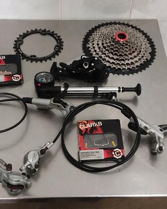 componenti bici XC enduro Downhill/freeride 