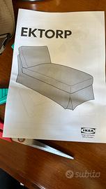 Fodera nuovaper Chaise Longe Ektorp