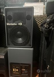 Coppia casse Montarbo 210a w250 Amplificate