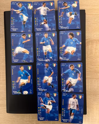 Carte Football Champions Wizard lotto Italia