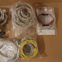 LOTTO CAVI LAN CAT 5 - 5E  VARIE MISURE