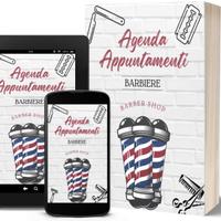 Agenda Barbiere Formato Grande A4
