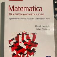 MATEMATICA PER LE SCIENZE ECONOMICHE E SOCIALI
