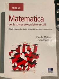 MATEMATICA PER LE SCIENZE ECONOMICHE E SOCIALI