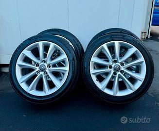 4 CERCCHI IN LEGA + GOMME M + S 235/45/45 R 18
